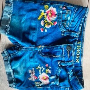 Vigors kids blue denim shorts